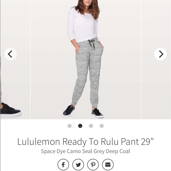 lululemon athletica Pants - NWT Lululemon Ready to Rulu pant 12 camo space dye